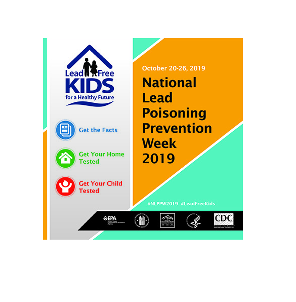 OCT 20-26:  National Lead Poisoning Prevention Week