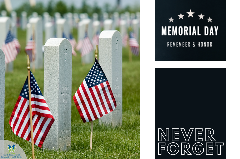CLOSED on Monday, May 30 in observance of Memorial Day