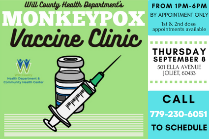This Thursday WCHD to Offer Monkeypox Vaccine Clinic