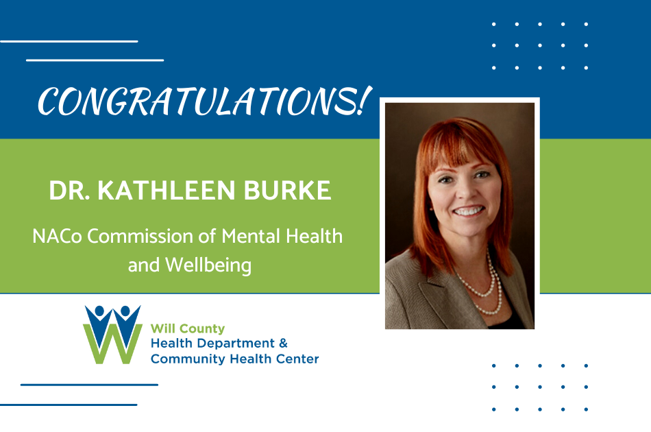 Will County Health Department’s Dr. Kathleen Burke Named To Nationwide Commission On Mental Health & Wellbeing
