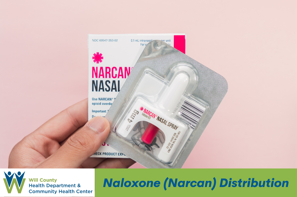 Photo of person holding Naloxone (Narcan) Rapid Response