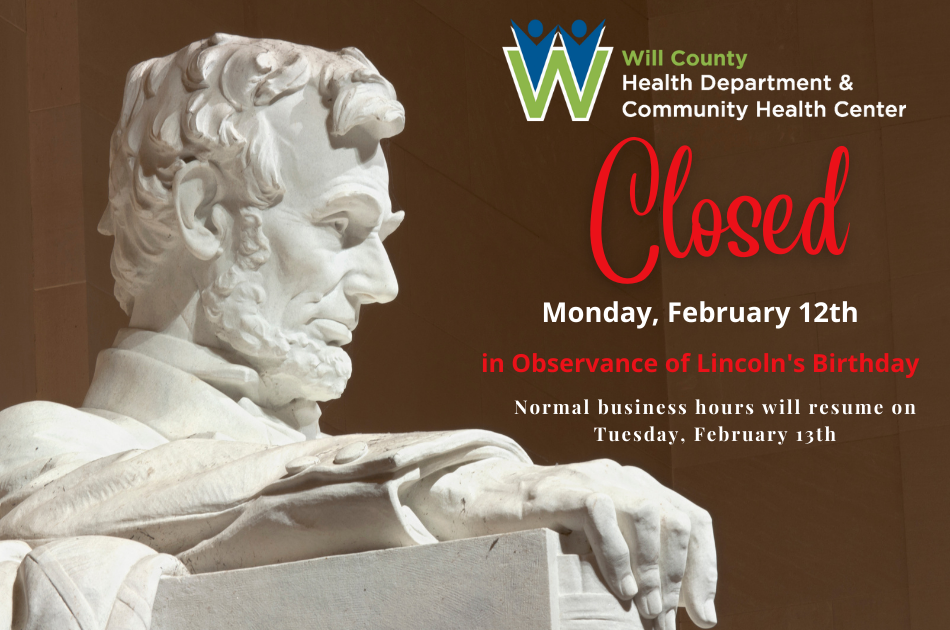 President Lincoln with WCHD & CHC Closed 2/12/24