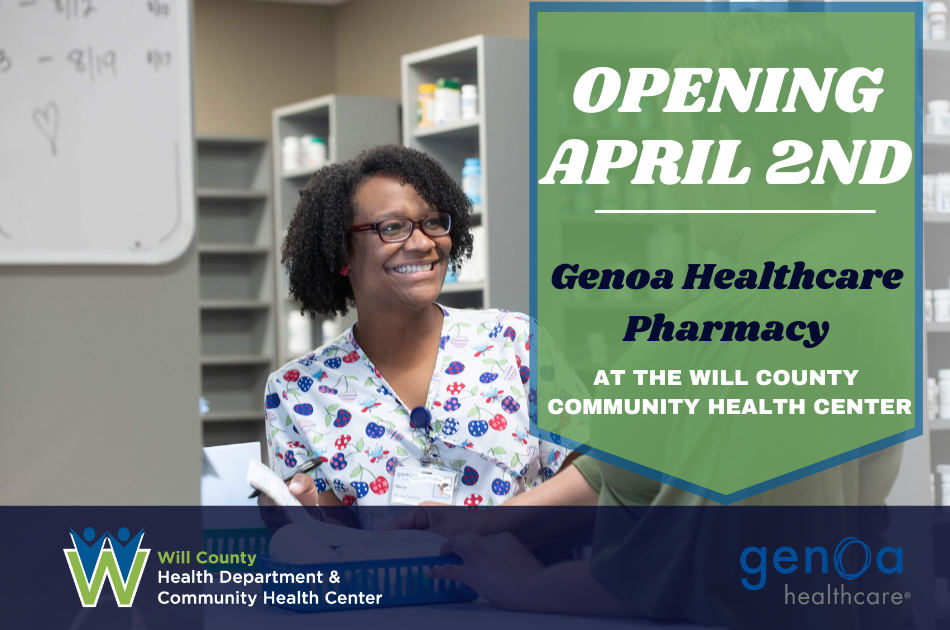 Will County Community Health Center Welcomes Genoa Healthcare Pharmacy